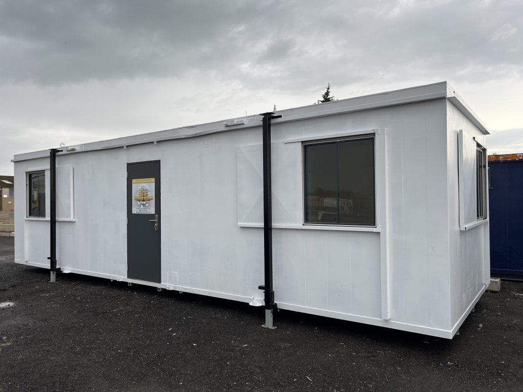 32ft x 10ft Static Modular Canteen Office Site Welfare Cabin - Site ...