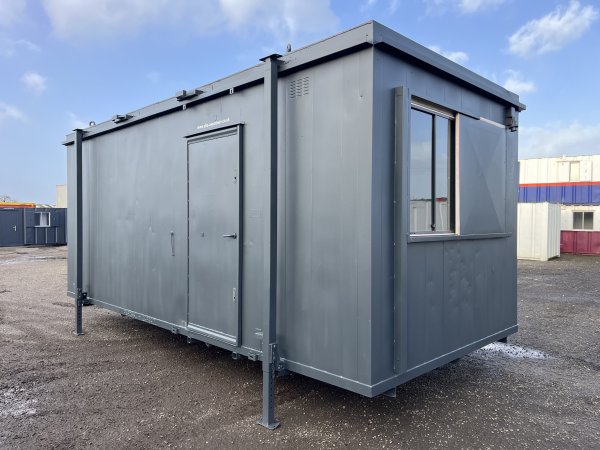 20ft x 9ft Office Drying Room Welfare Cabin With Jack Legs